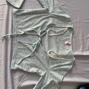 Princess Polly tie front knit top
